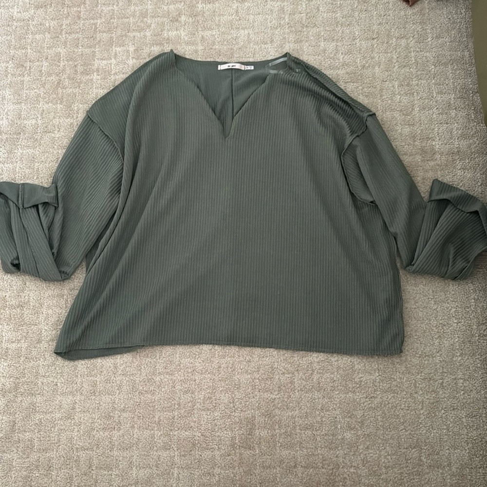 Francesca Green Oversized Sweater